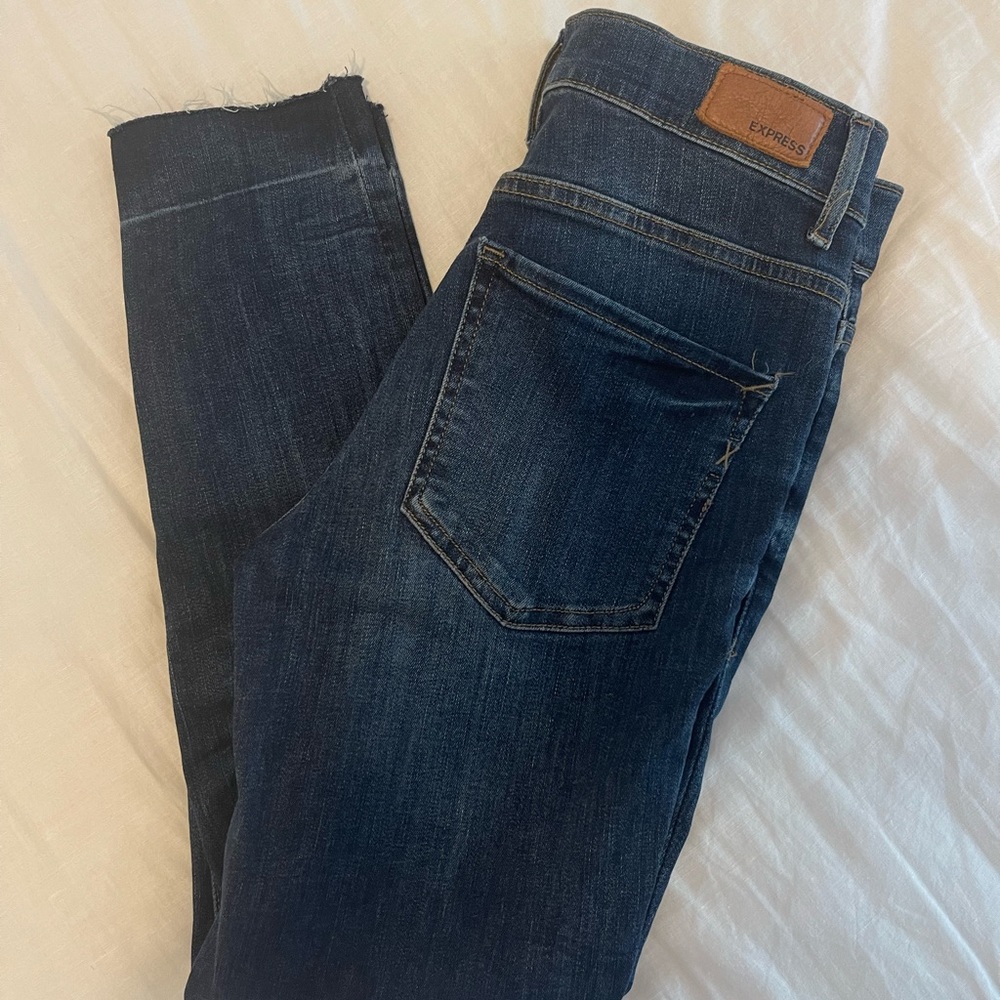 Madewell High rise cropped jeans